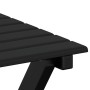 Silla mecedora con mesa plegable madera maciza de álamo negro de , Mecedoras - Ref: Foro24-3281255, Precio: 132,19 €, Descuen...