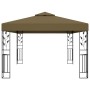 Gazebo with double roof taupe gray 3x4m 180 g/m² by vidaXL, Tents and gazebos - Ref: Foro24-312244, Price: 273,94 €, Discount: %