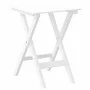 Rocking chair with folding table made of solid white poplar wood by , Rocking chairs - Ref: Foro24-3281257, Price: 150,32 €, ...