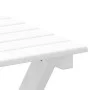 Rocking chair with folding table made of solid white poplar wood by , Rocking chairs - Ref: Foro24-3281257, Price: 150,32 €, ...