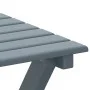 2 rocking chairs, solid poplar wood folding table, gray. by , Rocking chairs - Ref: Foro24-3281593, Price: 238,87 €, Discount: %