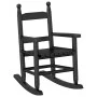Rocking chairs for children, 2 units, solid black poplar wood by , Rocking chairs - Ref: Foro24-3281598, Price: 83,85 €, Disc...