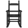 Rocking chairs for children, 2 units, solid black poplar wood by , Rocking chairs - Ref: Foro24-3281598, Price: 83,85 €, Disc...