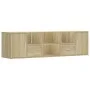 Eckschrank aus Sonoma-Eichenfurnierholz 160x40x45 cm von , Schränke und Lagerung - Ref: Foro24-3307821, Preis: 112,25 €, Raba...
