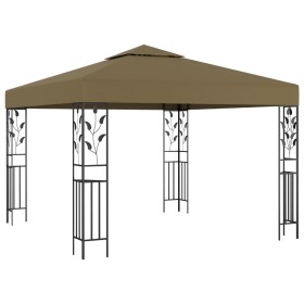 Taupegrauer Pavillon 3x3 m 180 g/m² von vidaXL, Zelte und Pavillons - Ref: Foro24-312243, Preis: 241,09 €, Rabatt: %
