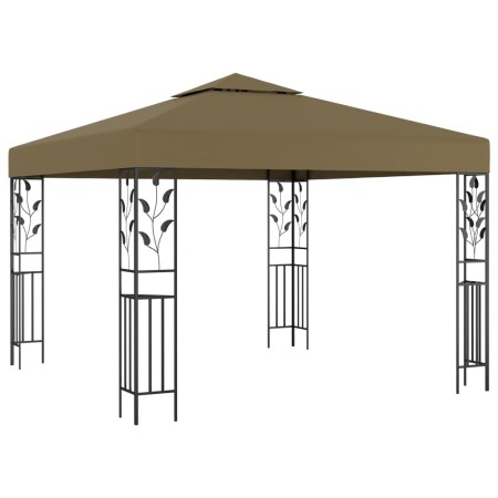 Taupe gray gazebo 3x3 m 180 g/m² by vidaXL, Tents and gazebos - Ref: Foro24-312243, Price: 241,09 €, Discount: %