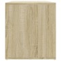 Eckschrank aus Sonoma-Eichenfurnierholz 160x40x45 cm von , Schränke und Lagerung - Ref: Foro24-3307821, Preis: 113,61 €, Raba...