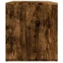 Corner furniture made of smoked oak engineered wood, 160x40x45 cm by , Closets and storage - Ref: Foro24-3307823, Price: 111,...