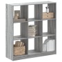 Estantería madera de ingeniería gris Sonoma 102x32x108 cm de , Librerías y estanterías - Ref: Foro24-3307842, Precio: 92,11 €