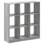 Engineered wood bookshelf in Sonoma gray, 102x32x108 cm by , Bookcases and shelves - Ref: Foro24-3307842, Price: 91,05 €, Dis...