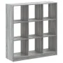 Engineered wood bookshelf in Sonoma gray, 102x32x108 cm by , Bookcases and shelves - Ref: Foro24-3307842, Price: 91,05 €, Dis...