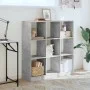 Estantería de madera de ingeniería gris hormigón 102x32x108 cm de , Librerías y estanterías - Ref: Foro24-3307840, Precio: 88...