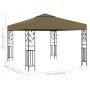 Taupegrauer Pavillon 3x3 m 180 g/m² von vidaXL, Zelte und Pavillons - Ref: Foro24-312243, Preis: 241,09 €, Rabatt: %