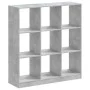 Estantería de madera de ingeniería gris hormigón 102x32x108 cm de , Librerías y estanterías - Ref: Foro24-3307840, Precio: 88...