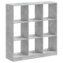 Regal aus grauem Beton-Holzwerkstoff 102x32x108 cm von , Bücherregale und Regale - Ref: Foro24-3307840, Preis: 89,67 €, Rabat...