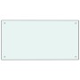 Küchenrückwände 2 Stück aus gehärtetem Glas weiß 80x60 cm von , Küchengeräte und Utensilien - Ref: Foro24-3315788, Preis: 120...