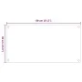 Küchenrückwände 2 Stück aus gehärtetem Glas weiß 80x60 cm von , Küchengeräte und Utensilien - Ref: Foro24-3315788, Preis: 117...