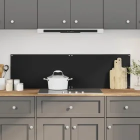 Küchenrückwände 2 Stück gehärtetes schwarzes Glas 70x60 cm von , Küchengeräte und Utensilien - Ref: Foro24-3315797, Preis: 78...
