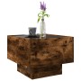 Beistelltisch und LED-Holztechnik Eiche geraucht 40x40x30 cm von , Couchtisch - Ref: Foro24-847501, Preis: 69,32 €, Rabatt: %