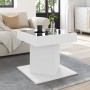 LED light white engineered wood coffee table 50x50x45 cm by , Coffee table - Ref: Foro24-847560, Price: 97,54 €, Discount: %