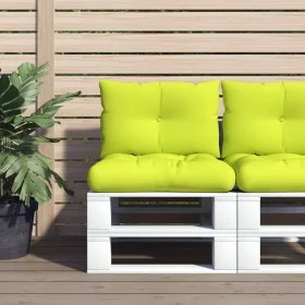 Cushions for pallet sofa, 2 units, light green fabric by , Cushions for chairs and sofas - Ref: Foro24-360845, Price: 31,74 €...