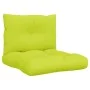 Cushions for pallet sofa, 2 units, light green fabric by , Cushions for chairs and sofas - Ref: Foro24-360845, Price: 31,74 €...
