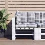 Cushions for pallets, 3 units, gray checkered fabric by , Cushions for chairs and sofas - Ref: Foro24-360870, Price: 41,55 €,...