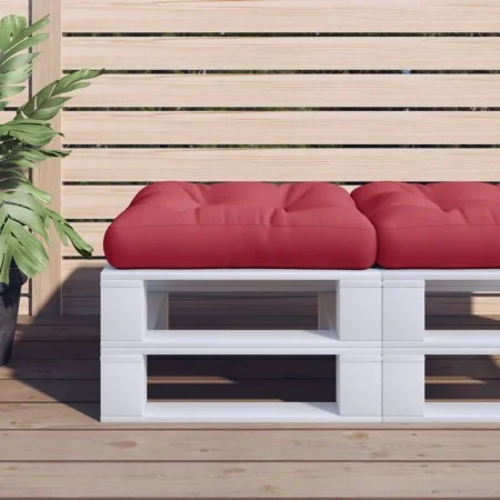 Cushion for a pallet sofa in burgundy fabric by , Cushions for chairs and sofas - Ref: Foro24-360887, Price: 21,91 €, Discoun...