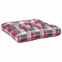Kissen für Palettensofa aus rotem Karo-Stoff von , Kissen für Stühle und Sofas - Ref: Foro24-360891, Preis: 23,34 €, Rabatt: %