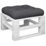Cushion for pallets, black fabric, 50x50x12 cm by , Cushions for chairs and sofas - Ref: Foro24-360432, Price: 21,89 €, Disco...