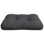 Cushion for pallets, black fabric, 50x50x12 cm by , Cushions for chairs and sofas - Ref: Foro24-360432, Price: 21,89 €, Disco...