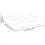 Cushion for pallet sofa, green fabric, 50x50x12 cm by , Cushions for chairs and sofas - Ref: Foro24-360426, Price: 26,20 €, D...