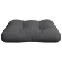 Cushion for pallet sofa, gray fabric, 60x60x12 cm by , Cushions for chairs and sofas - Ref: Foro24-360447, Price: 27,65 €, Di...