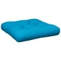 Cushion for pallet sofa in blue fabric 60x60x12 cm by , Cushions for chairs and sofas - Ref: Foro24-360451, Price: 27,24 €, D...
