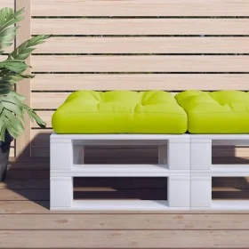 Light green fabric cushion for a 60x60x12 cm pallet sofa. by , Cushions for chairs and sofas - Ref: Foro24-360458, Price: 25,...