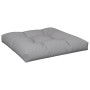 Cushion for pallet sofa in gray fabric 70x70x12 cm by , Cushions for chairs and sofas - Ref: Foro24-360470, Price: 50,08 €, D...
