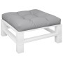 Cushion for pallet sofa in gray fabric 70x70x12 cm by , Cushions for chairs and sofas - Ref: Foro24-360470, Price: 50,08 €, D...