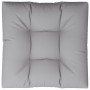 Cushion for pallet sofa in gray fabric 70x70x12 cm by , Cushions for chairs and sofas - Ref: Foro24-360470, Price: 50,08 €, D...