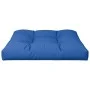 Cushion for pallet sofa in blue fabric 70x70x12 cm by , Cushions for chairs and sofas - Ref: Foro24-360479, Price: 26,04 €, D...