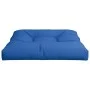Cushion for pallet sofa in blue fabric 70x70x12 cm by , Cushions for chairs and sofas - Ref: Foro24-360479, Price: 26,04 €, D...