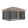 Gazebo with taupe gray mosquito net 4x3x2.73 m 180 g/m² by vidaXL, Tents and gazebos - Ref: Foro24-312252, Price: 312,24 €, D...