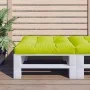 Kissen für Palettensofa aus hellgrünem Stoff 80x80x12 cm von , Kissen für Stühle und Sofas - Ref: Foro24-360502, Preis: 39,36...