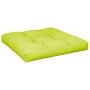 Light green fabric cushion for a pallet sofa 80x80x12 cm by , Cushions for chairs and sofas - Ref: Foro24-360502, Price: 39,3...