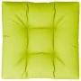 Light green fabric cushion for a pallet sofa 80x80x12 cm by , Cushions for chairs and sofas - Ref: Foro24-360502, Price: 39,3...
