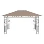 Gazebo with taupe gray mosquito net 4x3x2.73 m 180 g/m² by vidaXL, Tents and gazebos - Ref: Foro24-312252, Price: 312,24 €, D...