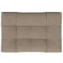 Sitzkissen für den Garten aus grauem Taupe-Stoff 120x80x12 cm von , Kissen für Stühle und Sofas - Ref: Foro24-360521, Preis: ...