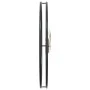 Schwarze Eisen-Wanduhr Ø50 cm von , Wanduhren - Ref: Foro24-4008401, Preis: 48,78 €, Rabatt: %