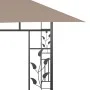 Gazebo with taupe gray mosquito net 4x3x2.73 m 180 g/m² by vidaXL, Tents and gazebos - Ref: Foro24-312252, Price: 312,24 €, D...