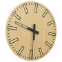 Wanduhr mit leuchtenden gelben Skalen und Zeigern Ø30 cm. von , Wanduhren - Ref: Foro24-4008403, Preis: 13,47 €, Rabatt: %