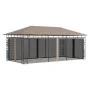 Gazebo with taupe gray mosquito net 6x3x2.73 m 180 g/m² by vidaXL, Tents and gazebos - Ref: Foro24-312253, Price: 284,33 €, D...